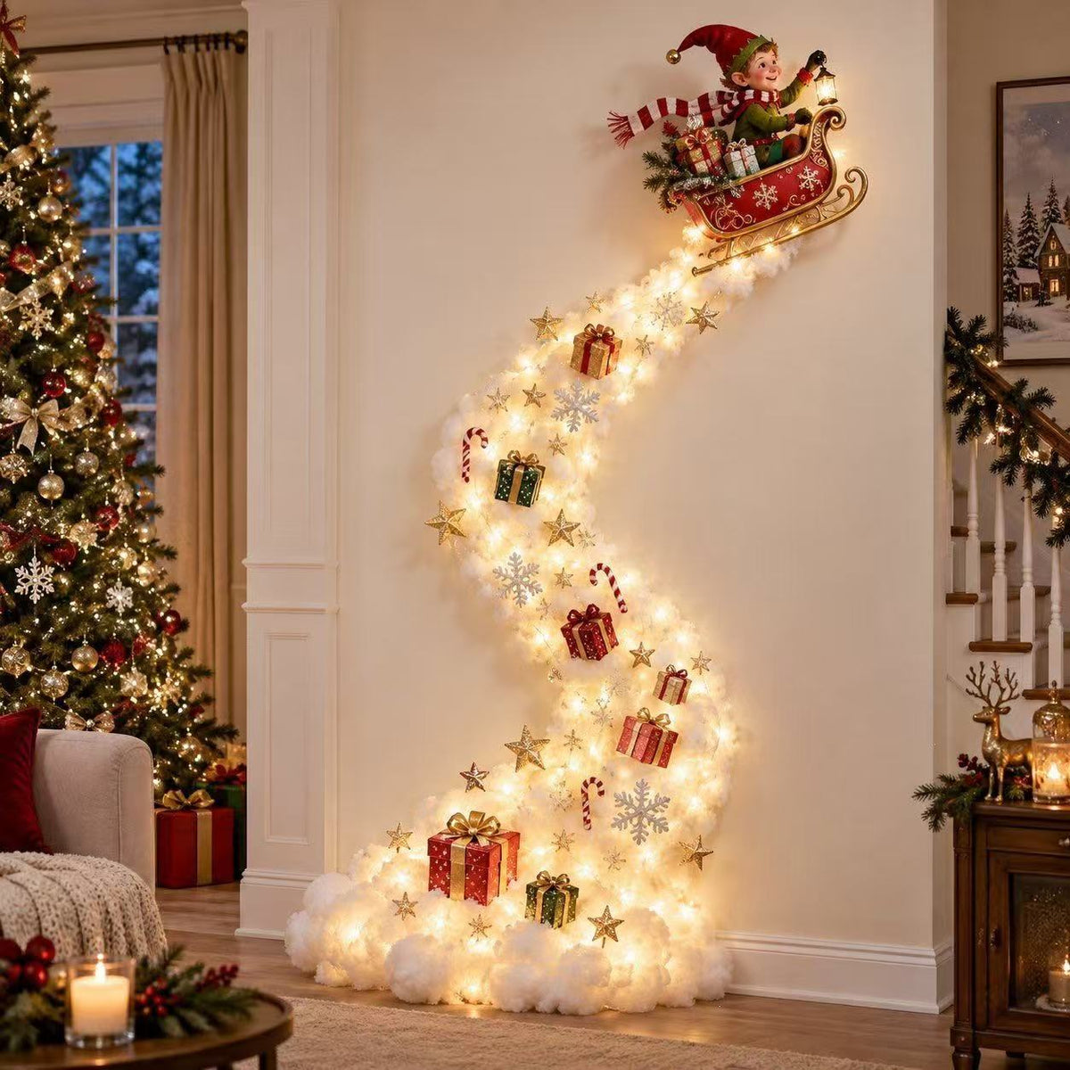 SnugWall — Elf's Sleigh